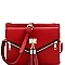 MULTI COMPARTMENT TASSEL CROSS BODY & SHOULDER BAG