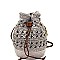 XM0001-LP Knitted Straw Drawstring Bohemian Bucket Bag