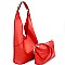 XS1-6667-LP Chain Accent 2 in 1 Single Strap Hobo