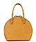 Round Shape Triple Compartment Satchel Bag