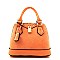 Petite Padlock Accented Small Satchel