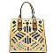 YL102M-LP Multi-colored Rhinestone Tote