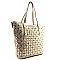 HIGH QUALITY RHINESTONE LARGE TOTE