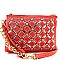 Quality Rhinestone Dual Compartment Wristlet Shoulder Bag