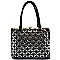 YL316-LP Rhinestone Jewel-top Frame Satchel