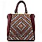 Multi Rhinestone Hotfix Hardware Quality Tote