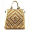 Multi Rhinestone Hotfix Hardware Quality Tote