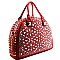 High Quality Rhinestone Embellished Round Satchel