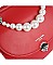 DAVID JONES crossbody bag with Pearl Handle