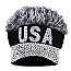 Warm Top Fur U.S.A Stone Cap