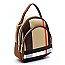 Convertible Tartan Plaid Check Sling - Backpack Satchel