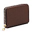 Accordion Saffiano Card Holder Wallet
