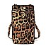 Leopard Crossbody Bag Cell Phone Purse
