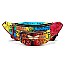 Fashion Multi Graffiti Queen Bee Stripe Fanny Pack Waist Bag