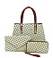 Monogram Top Handle 3-in-1 Satchel