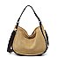Real Suede Leather Shoulder Bag Hobo