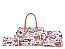 Graffiti HEART -LOVE Print 3-Pieces Set Boston Satchel - 3 IN ONE