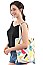 MULTI FRUITS PRINT CANVAS TOTE BAG