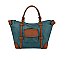 Fashion Colorblock Satchel