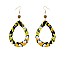 Trendy Teardrop Kente Pattern Hook Er SLE1793