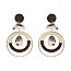 Trendy Round Dangly Fashion Earring SLE1892