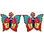 DANGLY BUTTERFLY EARRING