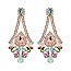 Stunning Color Rhinestone Earrings SLERY8948