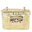 Croc Aligator Flap Mini Crossbody Bag