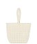 Beaded Pearl Clutch Wristlet Bag