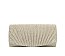 Glitter Pleated Clutch