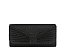 Glitter Bow Pleated Clutch