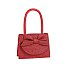 Bow-accent Shimmer Mini Bag