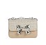 Bow Glitter Flap Mini Handbag