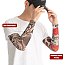 Pack of 12 pcs Arm Sleeve Anti UV Tattoo Pattern Sunscreen