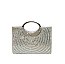 Rhinestone Round Handle Clutch