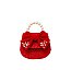 Tweed Bow Flap Mini Handbag