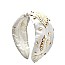 WHITE MULTI BEAD PEARL HEAD BAND