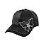 FASHION BUTTERFLY STONE PATCH CAP