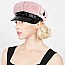 Fleece Winter Captain Newsboy Cap