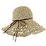 STRING BOW BUCKET HAT