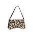 Printed Calf Hair Flap Shoulder bag