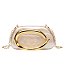 Acrylic Clutch Box Metal Handle Evening Bag