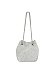 Rhinestone Mesh Bucket Shoulder Bag