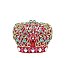 Rhinestone Crown Clutch Evening Bag