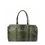 Ostrich Croc Duffle Bag