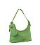 2-in-1 Daily Nylon Shoulder Bag With Matching Mini Pouch