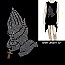 RHINESTONE PRAYER HANDS ROSARY SHIRT