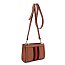 Trim Accent Stripe Crossbody Bag