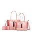 3-in-1 Crocodile Tote Bags with Wallet Value Set