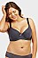 PACK OF 6 PIECES COMFY FULL CUP JACQUARD D CUP BRA, WIDE STRAP